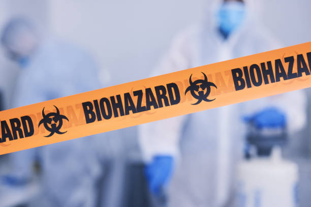 Professional Biohazard Cleanup technician working in Kings Mills, OH